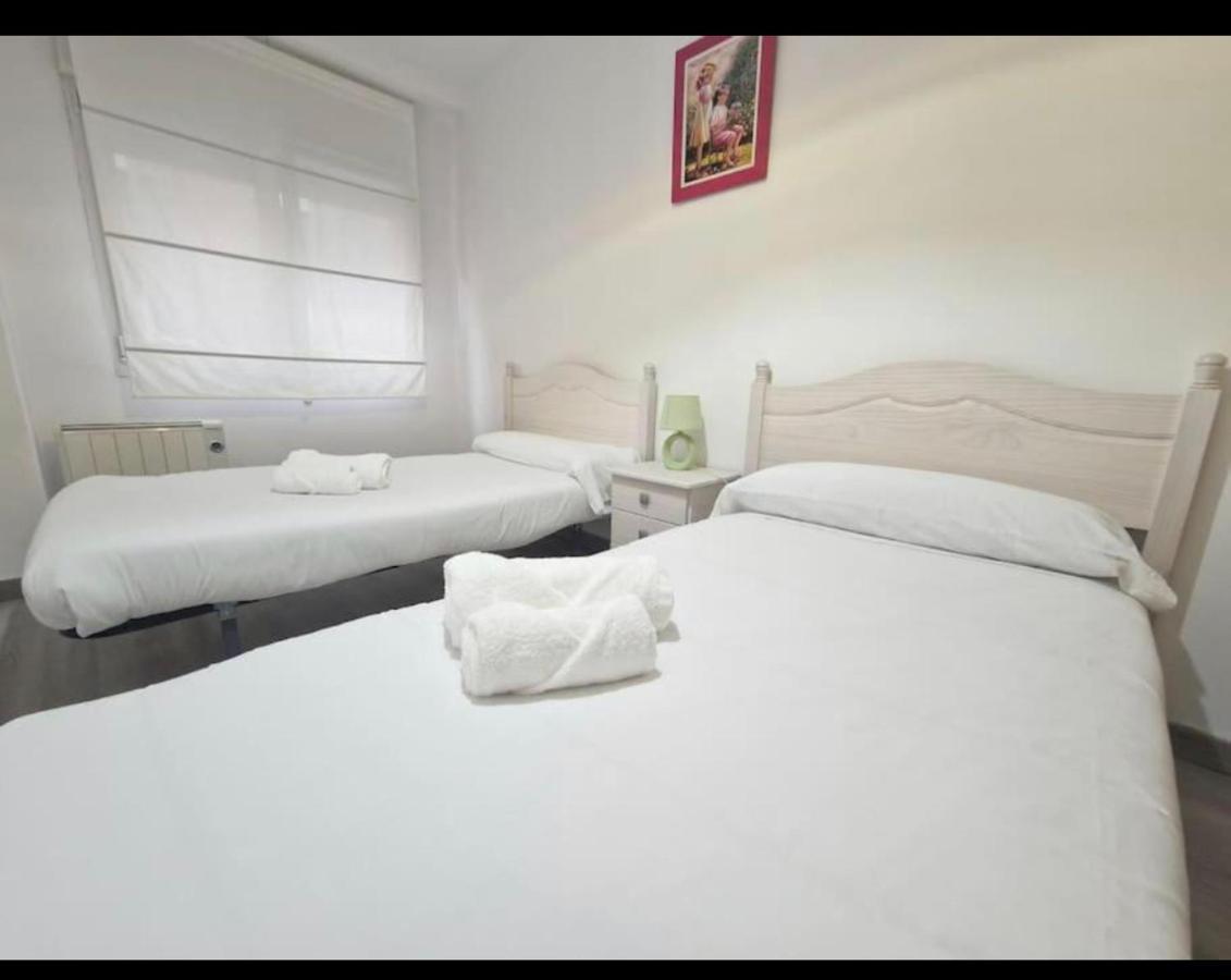 Apartamento Con Terraza Y Parking Gijón Zimmer foto