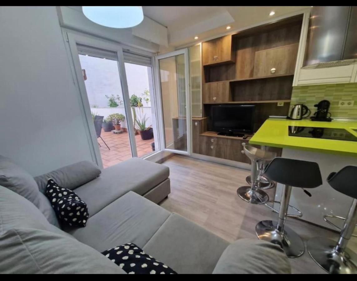 Apartamento Con Terraza Y Parking Gijón Zimmer foto